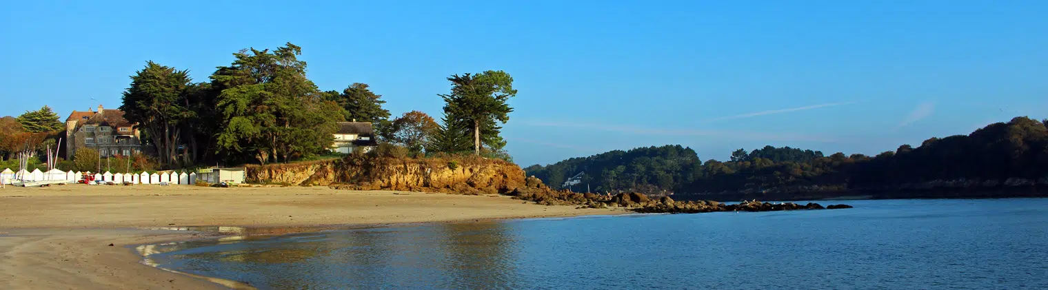 plage de port manech a névez en finistère