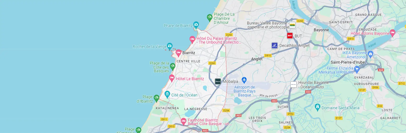 carte biarritz