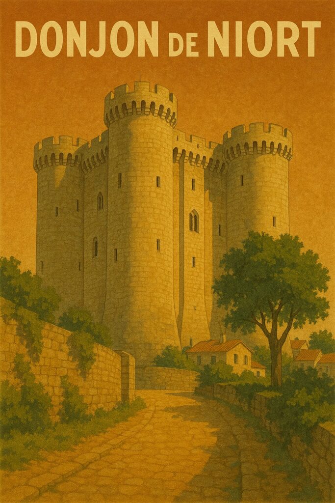 Donjon von Niort - Bild zur Veranschaulichung