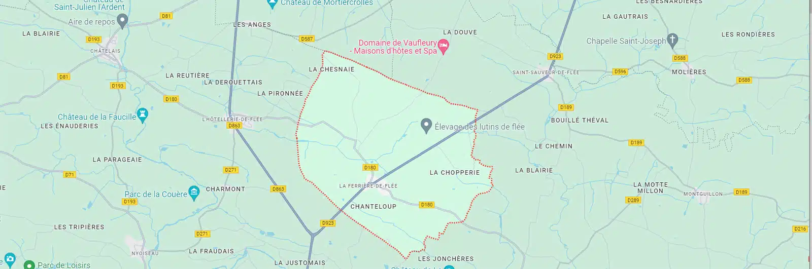 la ferrière de flée