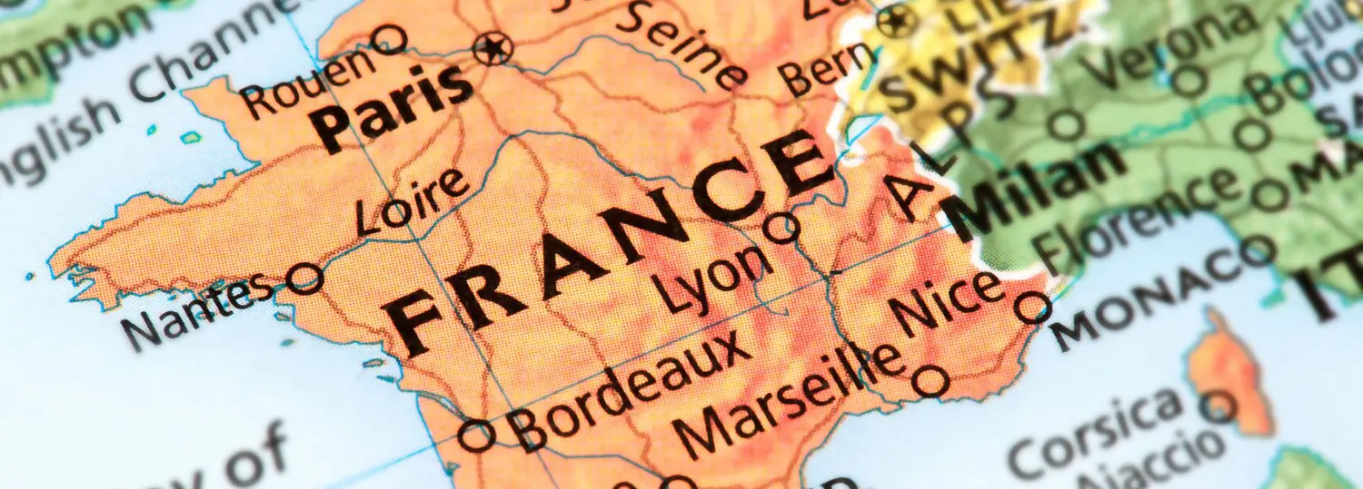 départements français carte
