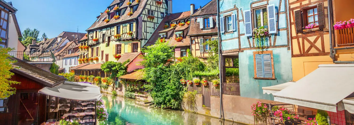 Labels touristiques en France - ville de Colmar, une des villes les plus labellisées