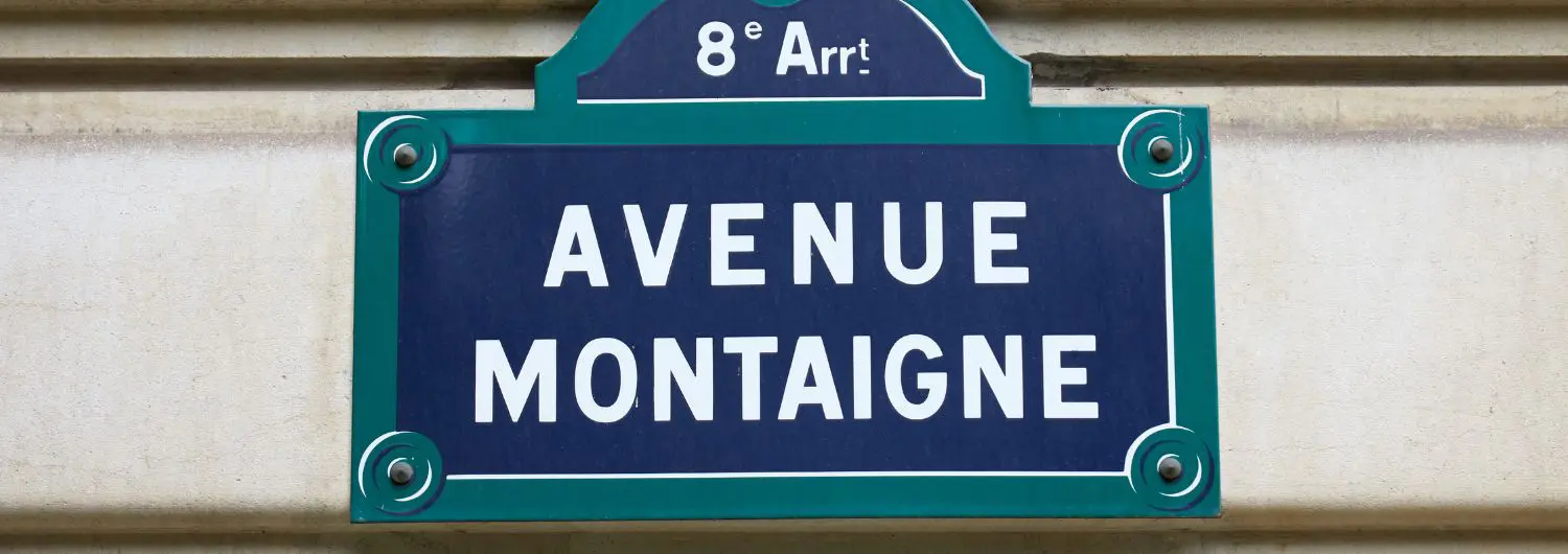 avenue montaigne