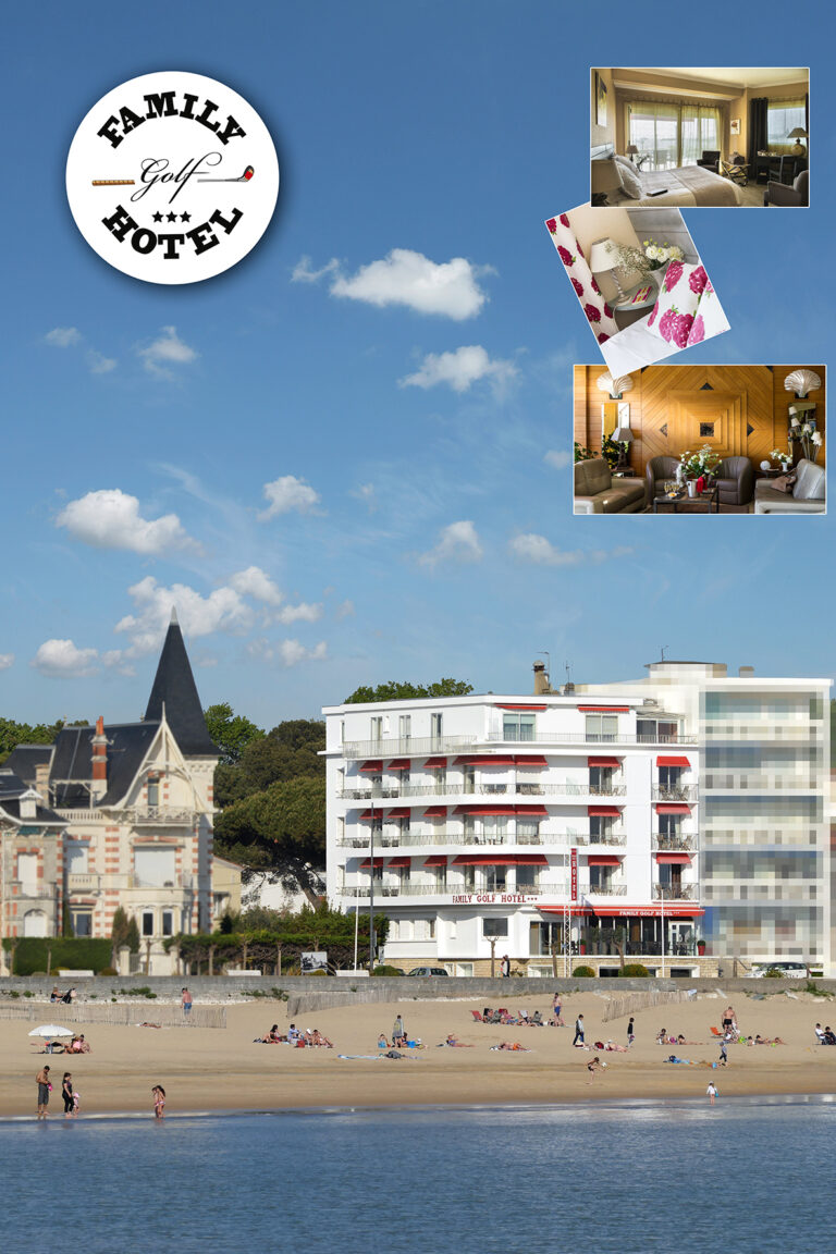 Family golf hotel: Charme und Gemütlichkeit direkt am Meer