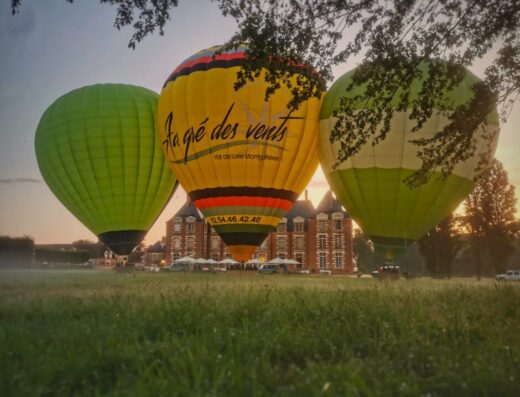 Im Windschatten der Winde - Ballonfahrten - Schlösser der Loire