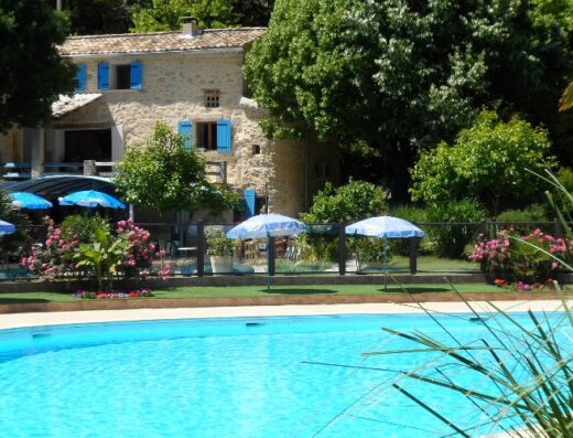 6-persoons chalet aan de rivier - Drôme Provençale, La Vallée Bleue.