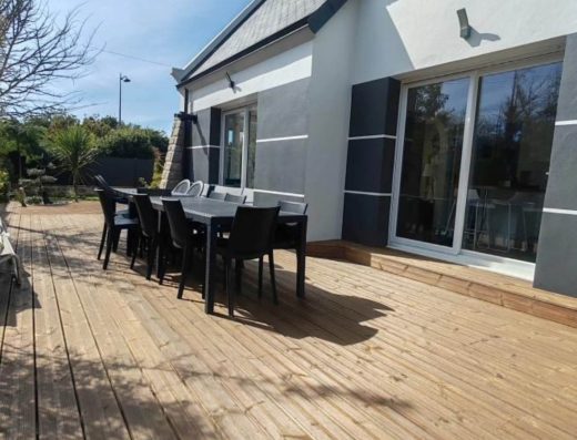 vakantiehuizen fouesnant met terras