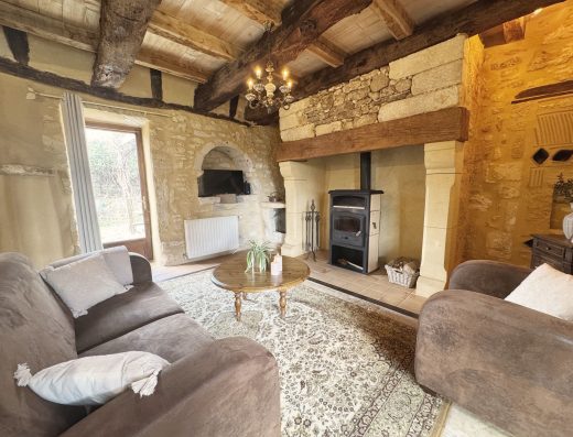 Le Bleuet - Charmante karaktervolle gîte voor 1 tot max. 4 personen, in een huis van meer dan 300 jaar oud