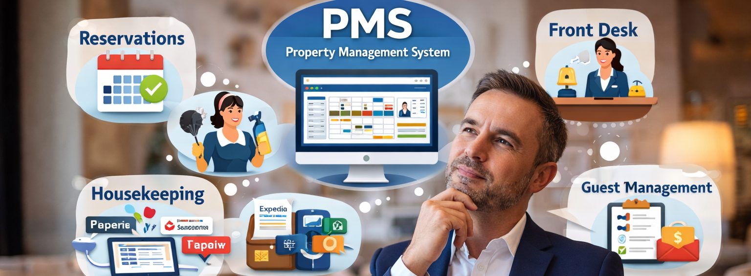 PMS Property Management System Betrieb