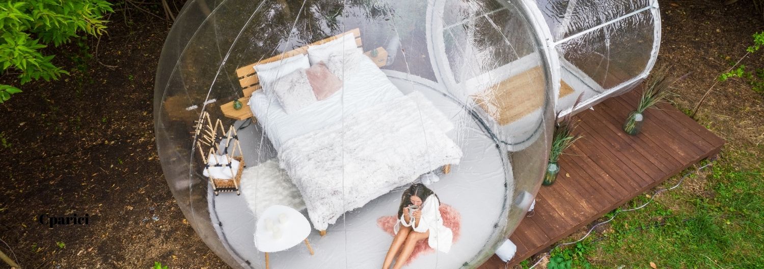 bulle pour des vacances insolites