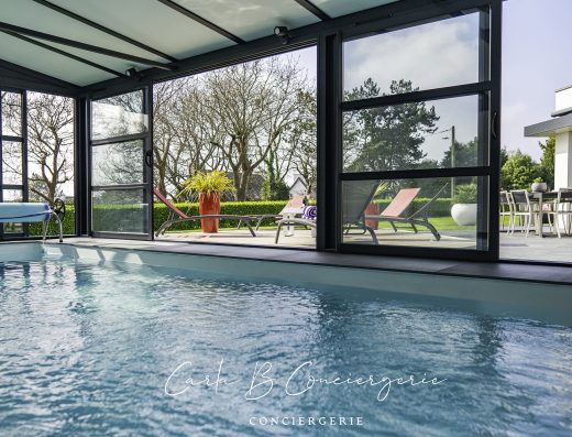 Perle House 6 Pers with Covered Pool and Sea View