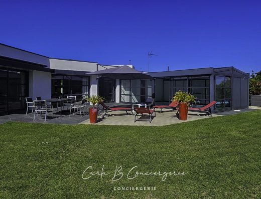 Perle House 6 Pers with Covered Pool and Sea View