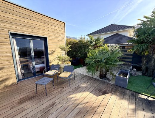 Chalet du Bonheur met verwarmd zwembad, jacuzzi en sauna - Aix-les-Bains