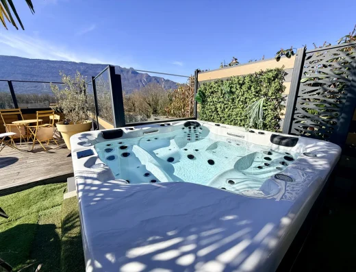 Chalet du Bonheur met verwarmd zwembad, jacuzzi en sauna - Aix-les-Bains