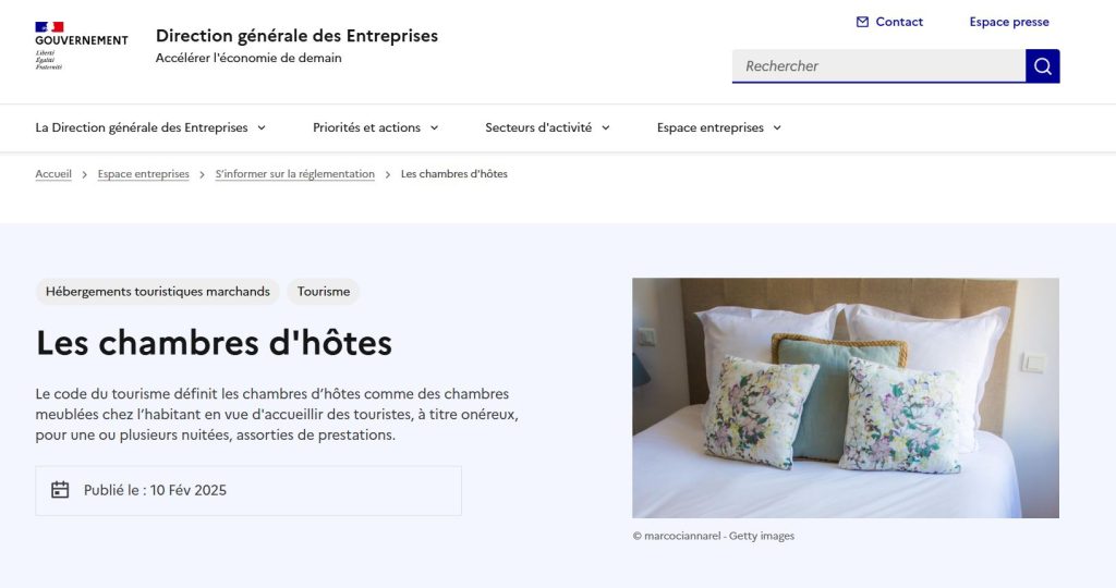 Règlementation maison d'hôtes Règlementation maison d'hôtes