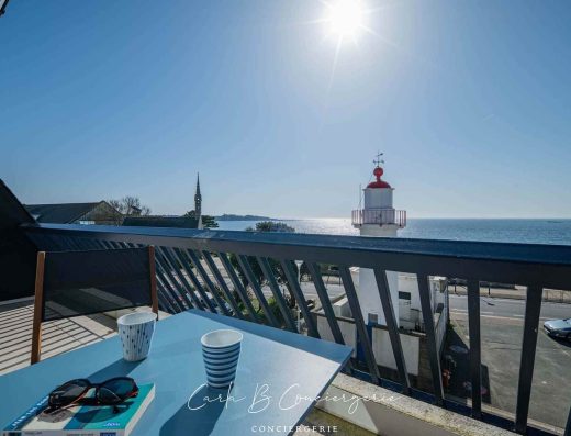 La Plume - Appartement met zeezicht in Concarneau