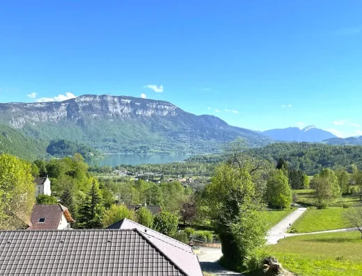Chalet 10 Pers - Uitzicht op het meer van Aiguebelette