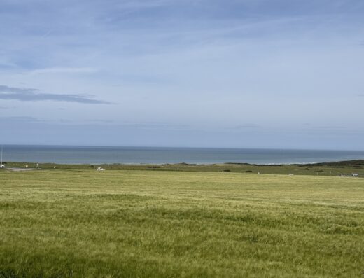 Wimereux, Baie Saint Jean facing sea and countryside