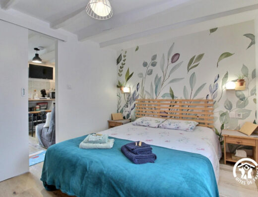 Das Tigîte B&B, eine Gästezimmer-Suite mit separatem Eingang und zwei Schlafbereichen.
