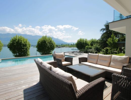 Villa with heated pool and lake view - 10 Pers