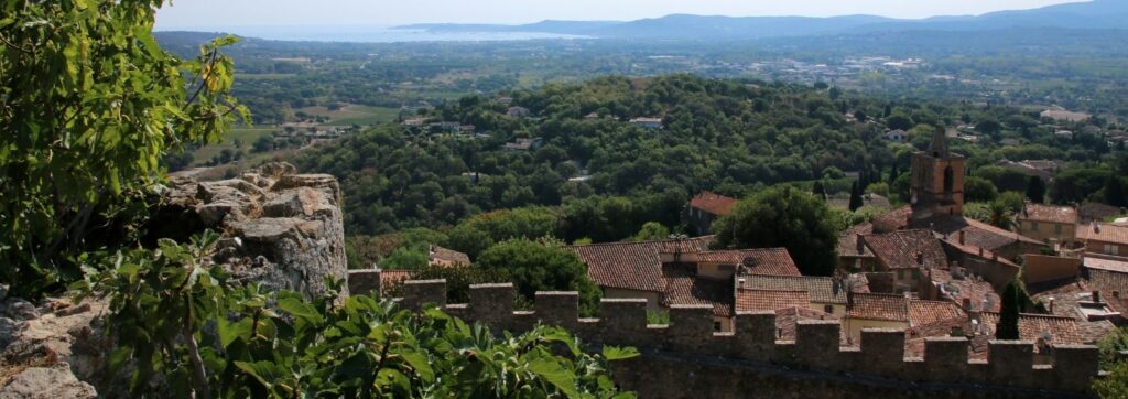 medieval castle of Grimaud