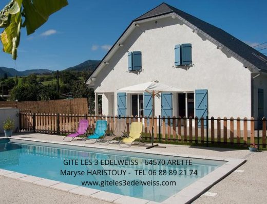 GITE LES 3 EDELWEISS IN ARETTE 64570/GITE 1