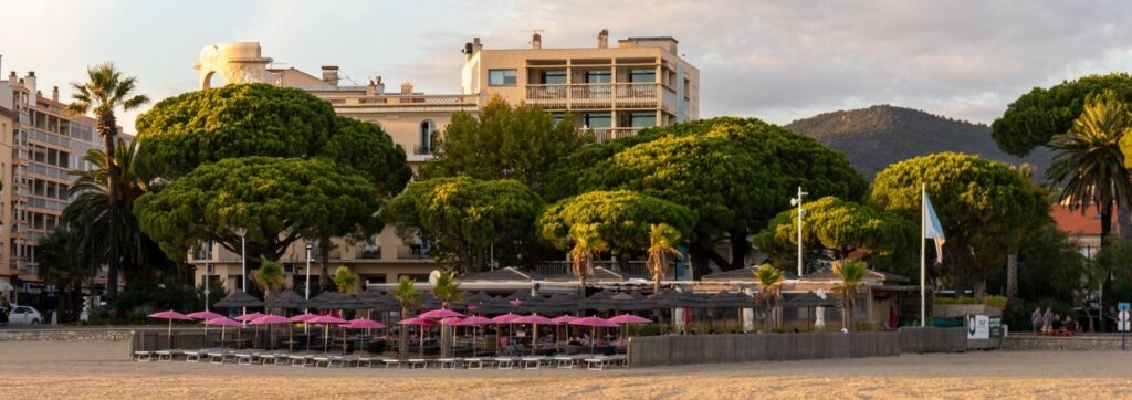 plage du centre-ville Sainte-Maxime