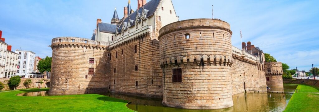 het kasteel van de hertogen van Bretagne in Nantes het kasteel van de hertogen van Bretagne in Nantes