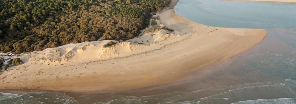 het strand van Veillon in Talmont-Saint-Hilaire